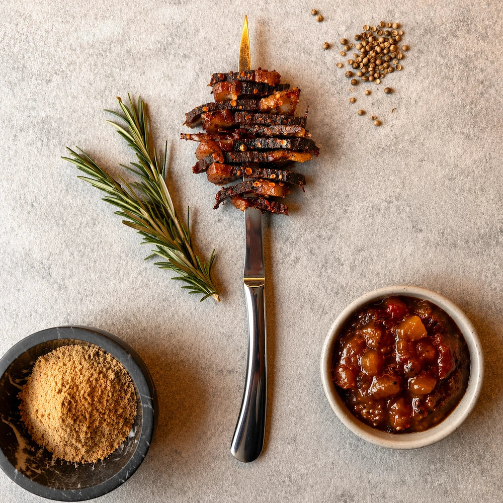 Sliced fatty biltong - Chutney