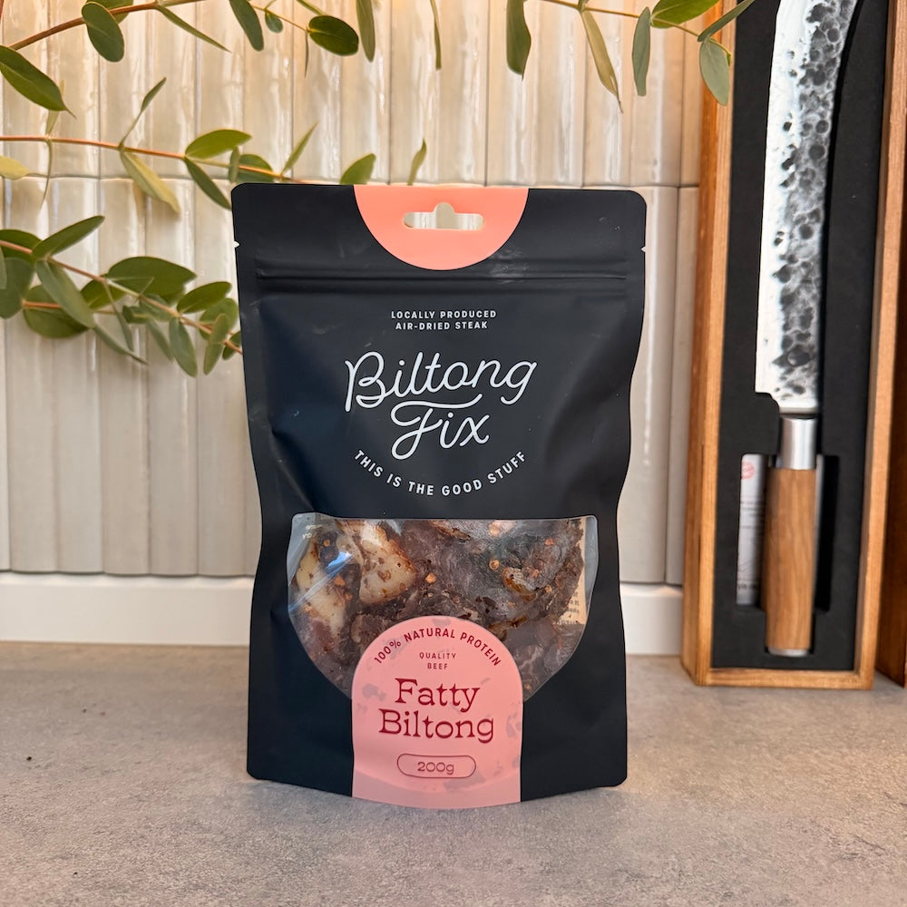 Sliced fatty biltong - NoMSG