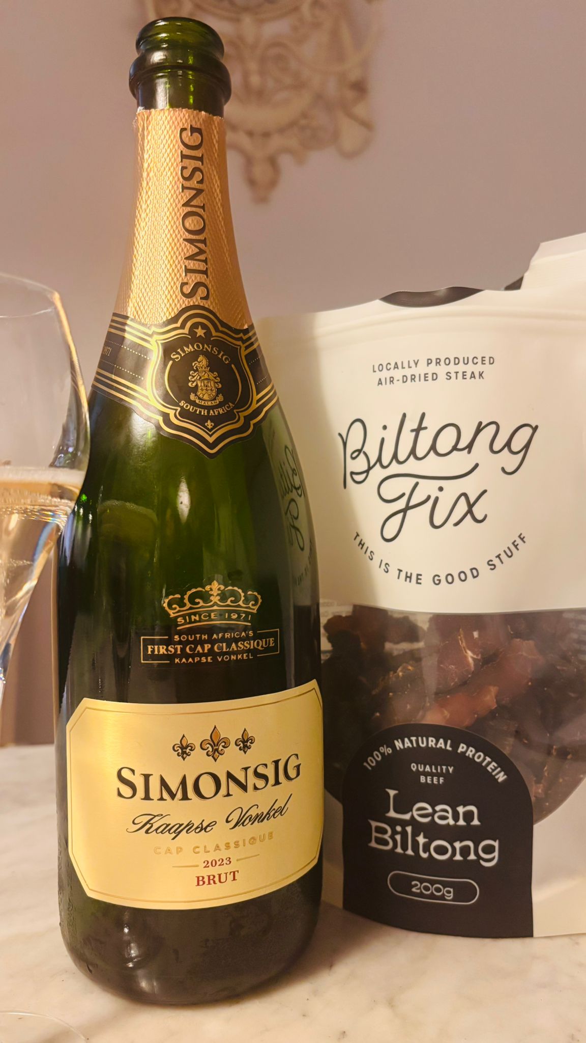 Biltong & Small Bubbles
